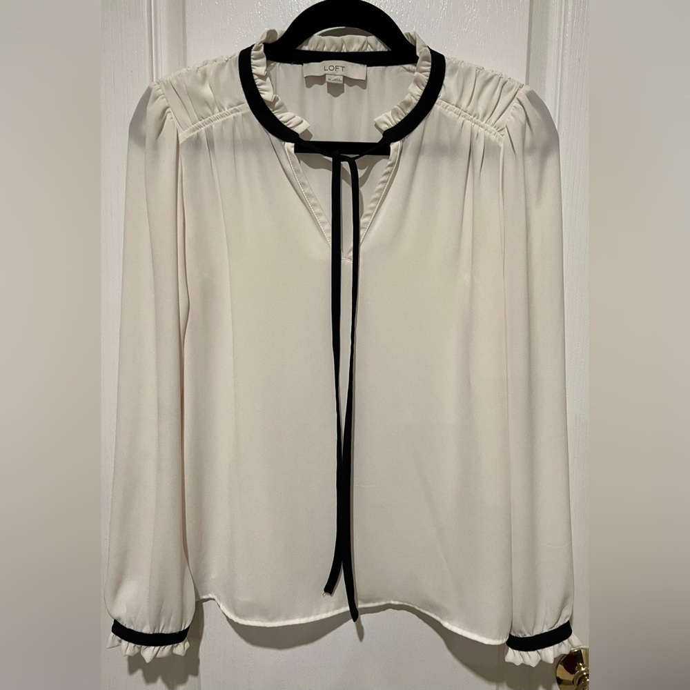 Loft Sheer Blouse - XS. EUC.